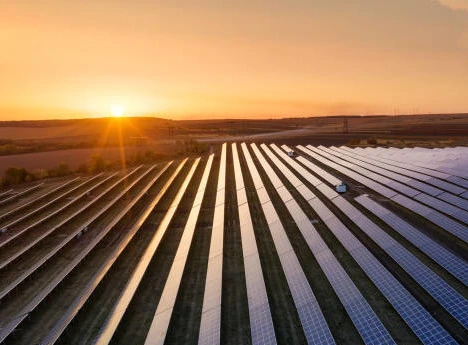 Parque fotovoltaico a gran escala